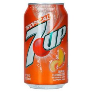 7UP Tropical Flavored Soda 355ml Can