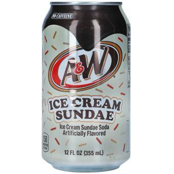 A&W Ice Cream Sundae Soda 355ml Can