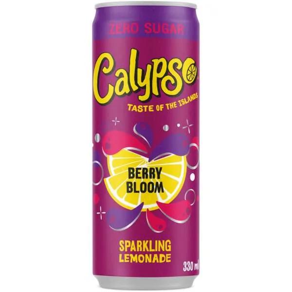 Calypso Berry Bloom Sprudel-Limonade Zero Zucker 330-ml-Dose
