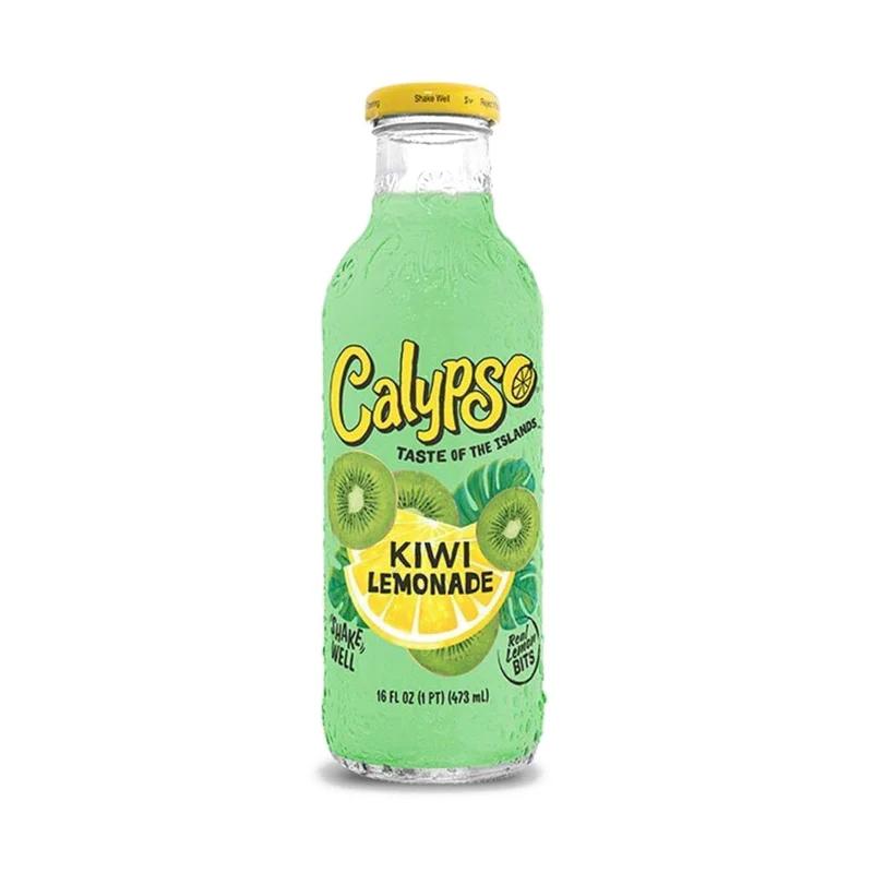 Calypso Kiwi Lemonade 473ml Glass Bottle
