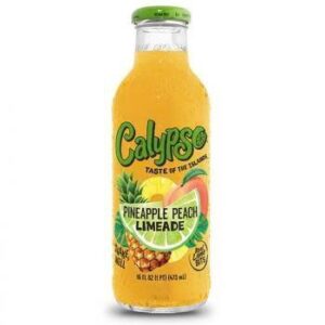 Calypso Pineapple Peach Limeade 473 ml Glasflasche