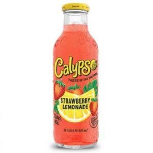 Calypso Strawberry Lemonade 473ml Glass Bottle