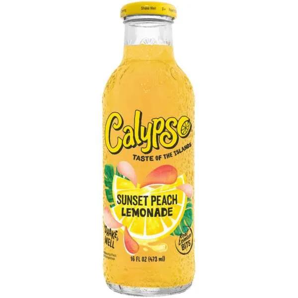 Calypso Sunset Peach Lemonade 473 ml Glasflasche