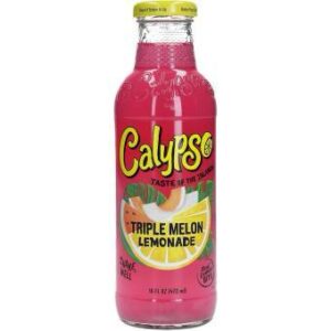 Calypso Triple Melon Lemonade 473ml Glass Bottle