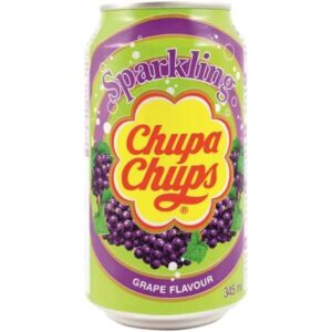 Chupa Chups Sparkling Grape Soda 345ml Can
