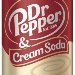 Dr Pepper & Cream Soda 355ml Can