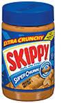 Skippy Super Chunk Extra Crunchy Peanut Butter 462g