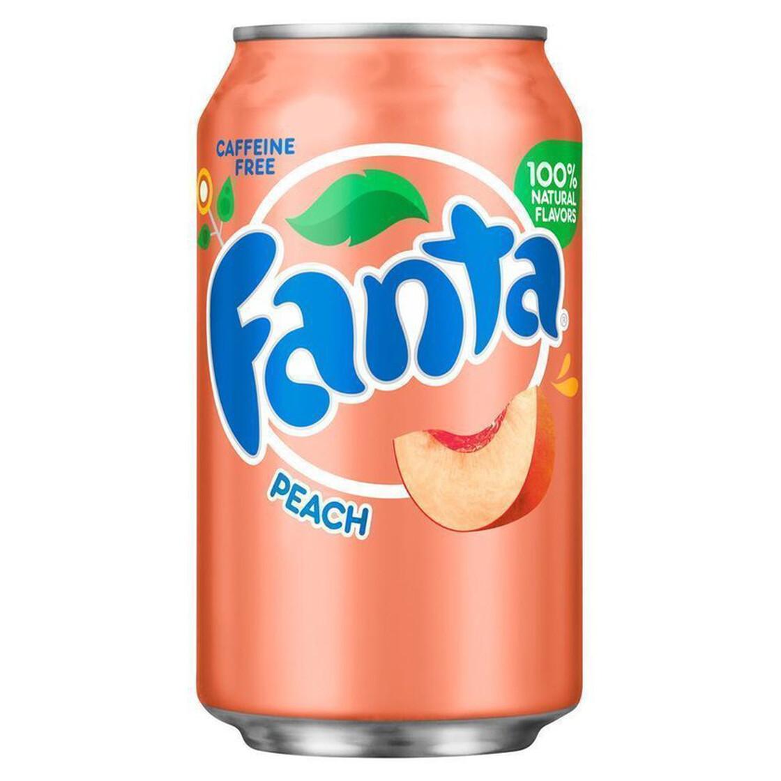 Fanta Peach 355ml Can