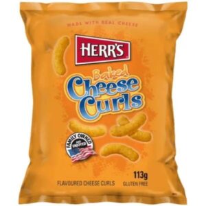Herr's Baked Cheese Curls 113 g