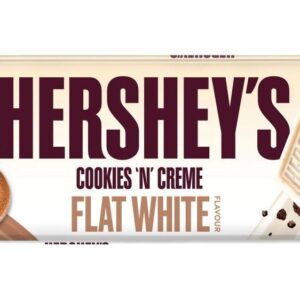Hershey’s Cookies ‘n’ Creme Flat White Chocolate Bar 90g