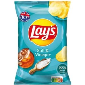 Lay’s Salt & Vinegar Kartoffelchips 150 g