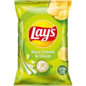 Lay’s Sour Cream & Onion Potato Chips 150g