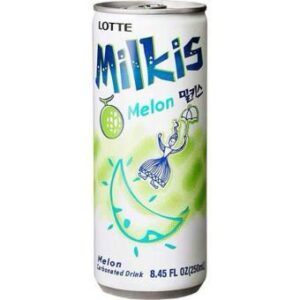 Lotte Milkis Melon Carbonated Milk Drink 250ml Can
