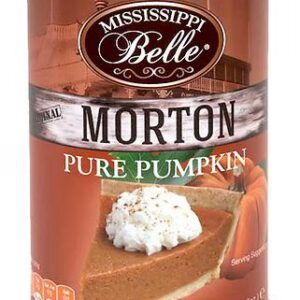 Mississippi Belle Morton Purée de citrouille 100 % pure 440 g
