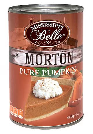 Mississippi Belle Morton Reines Kürbispüree 440 g