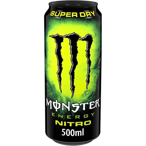 Canette Monster Energy Nitro Super Dry 500 ml