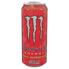 Monster Energy Ultra Watermelon sans sucres, canette de 500 ml
