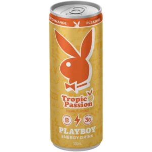 Playboy Energy Drink Tropic Passion 330ml Can