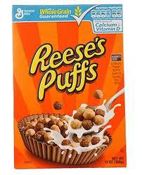 Reese's Puffs Peanut Butter & Chocolate Breakfast Cereal 326g