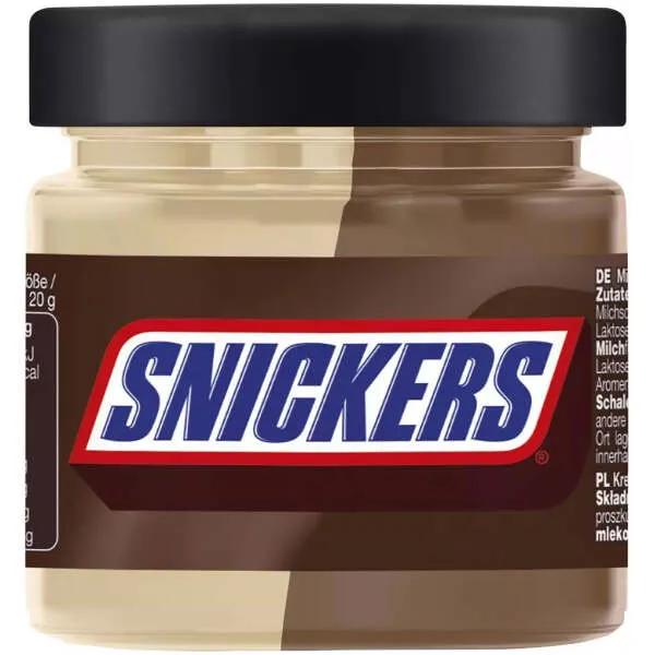 Pâte à tartiner Snickers Chocolat et Cacahuète 350 g