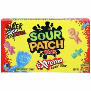 Sour Patch Kids Extreme Soft & Chewy Candy 99g