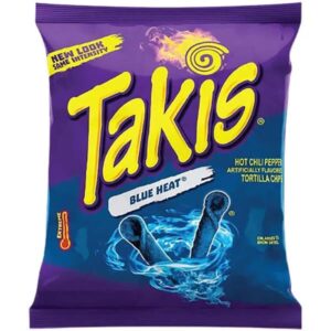 Takis Blue Heat Rolled Tortilla Chips 100g
