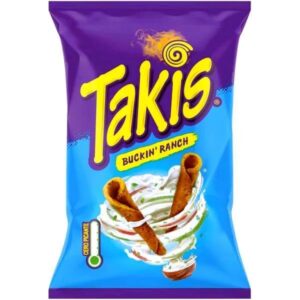 Takis Buckin’ Ranch Rolled Tortilla Chips 100g
