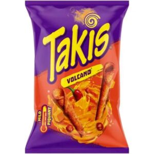 Takis Volcano Rolled Tortilla Chips 100g