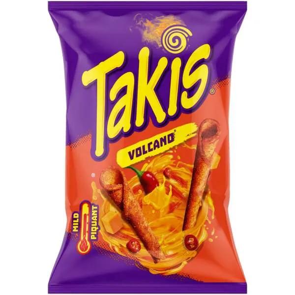 Takis Volcano Chips de Tortilla Roulées 100 g