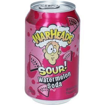 Warheads Sour Watermelon Soda 330ml Can