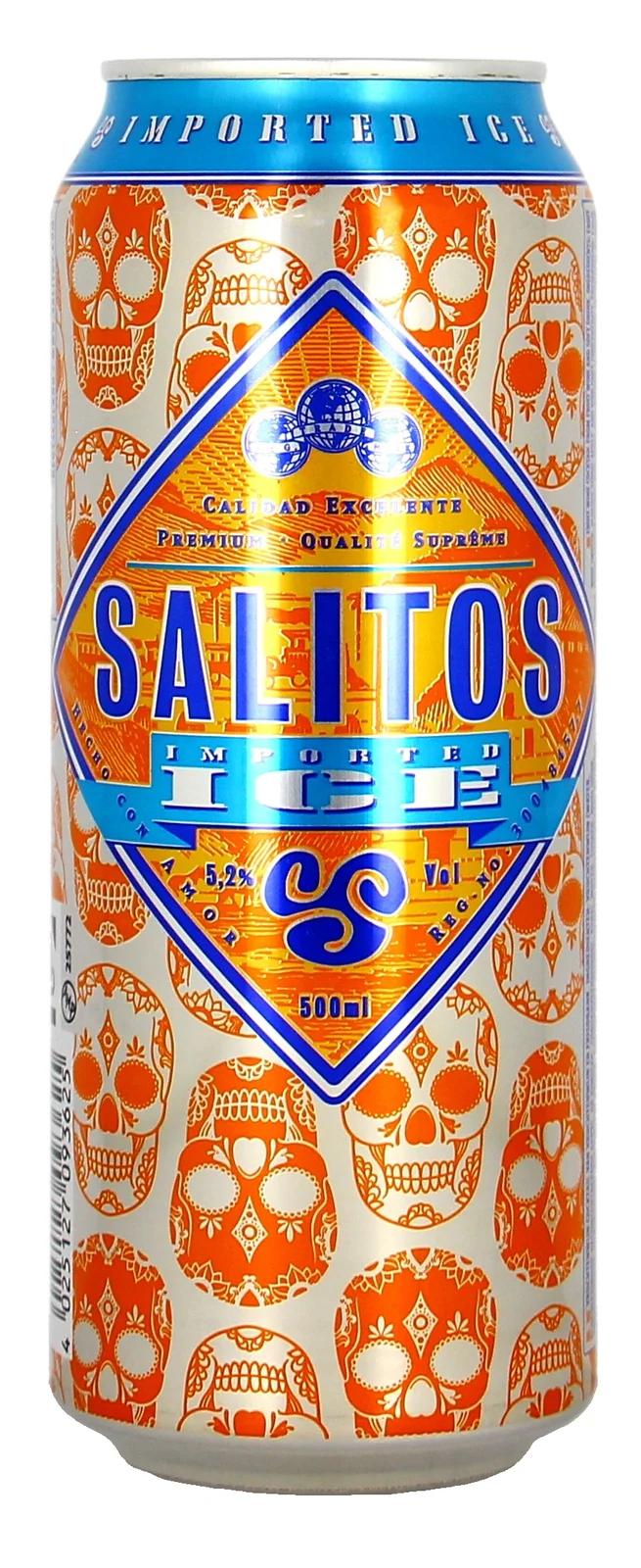Salitos Ice Beer Can 500ml