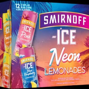 Smirnoff Ice Neon Lemonades Variety Pack 12 x 250ml