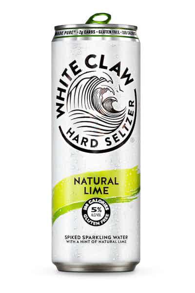 White Claw Hard Seltzer Natural Lime 330ml